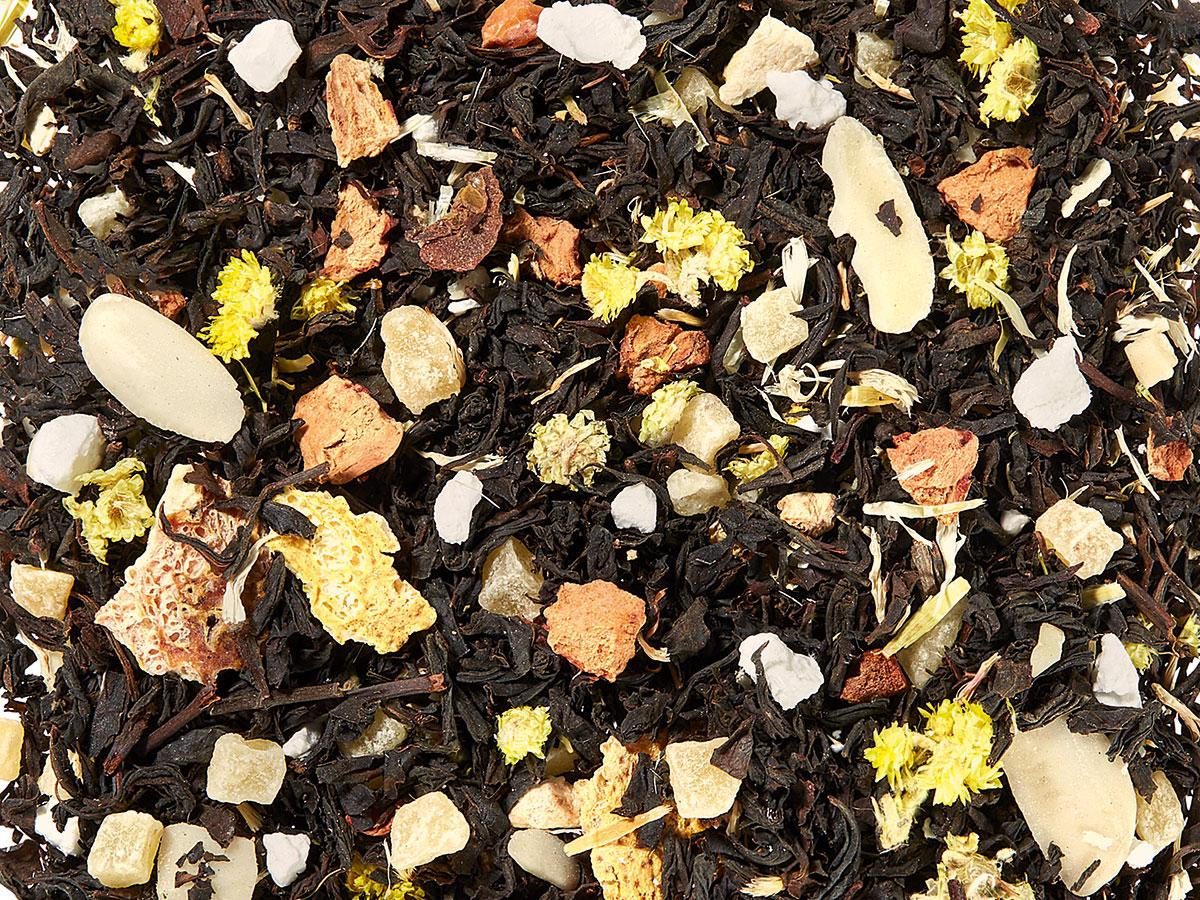 Miscela Di Tè Nero A Taste Of Italy Mandorla Limone Panna Cotta Aromatizzata