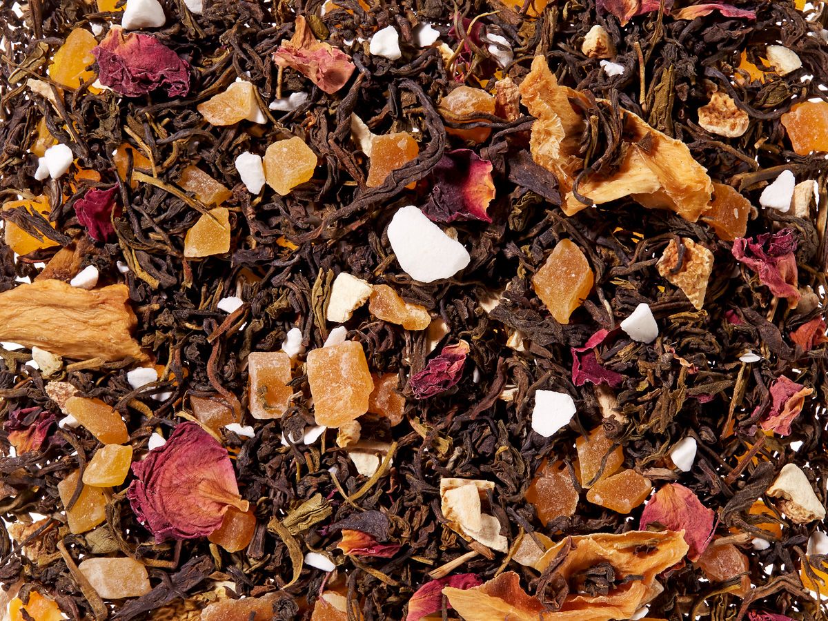 Miscela Di Tè Verde Mango Lassi Mango Yogurt Aromatizzata