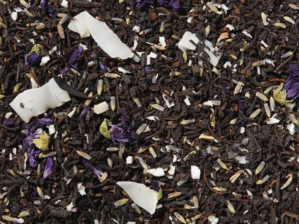 Miscela Di Tè Nero Dolce & Cremoso Lavanda Mascarpone Aromatizzato