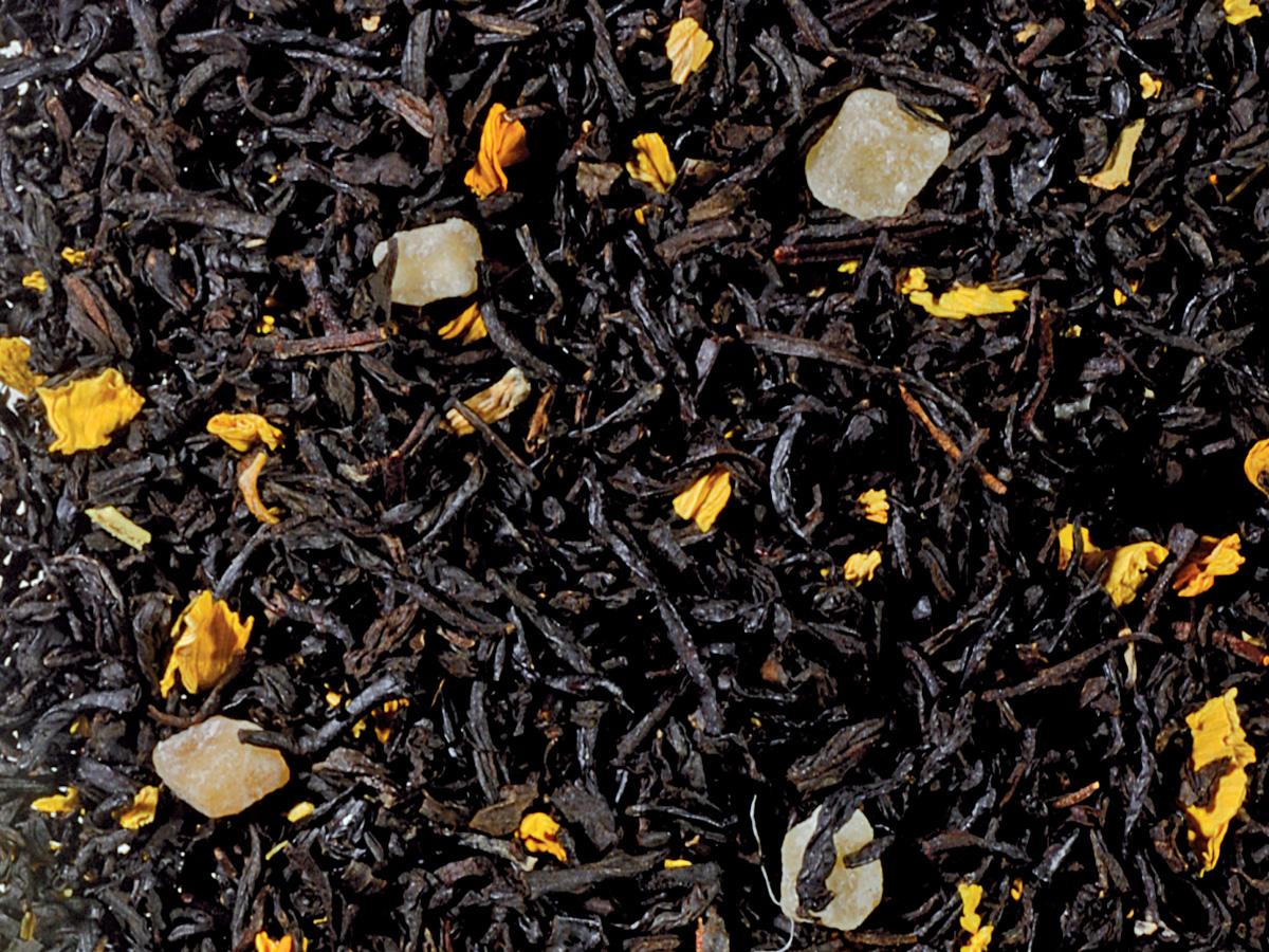 Miscela Di Tè Nero Mango Aromatizzata